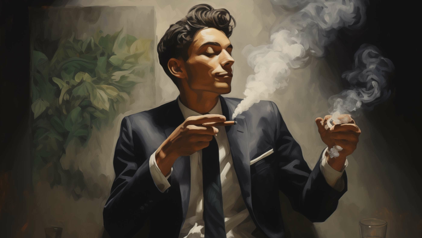 What Is The Legal Status Of Delta 9 Thc In The United States? 3 Indacloud. Young Lawyer Smoking A Spliff High Black Suit Stoned Fa91Ff92 Db58 4C55 Aaf2 Fb32941B7316