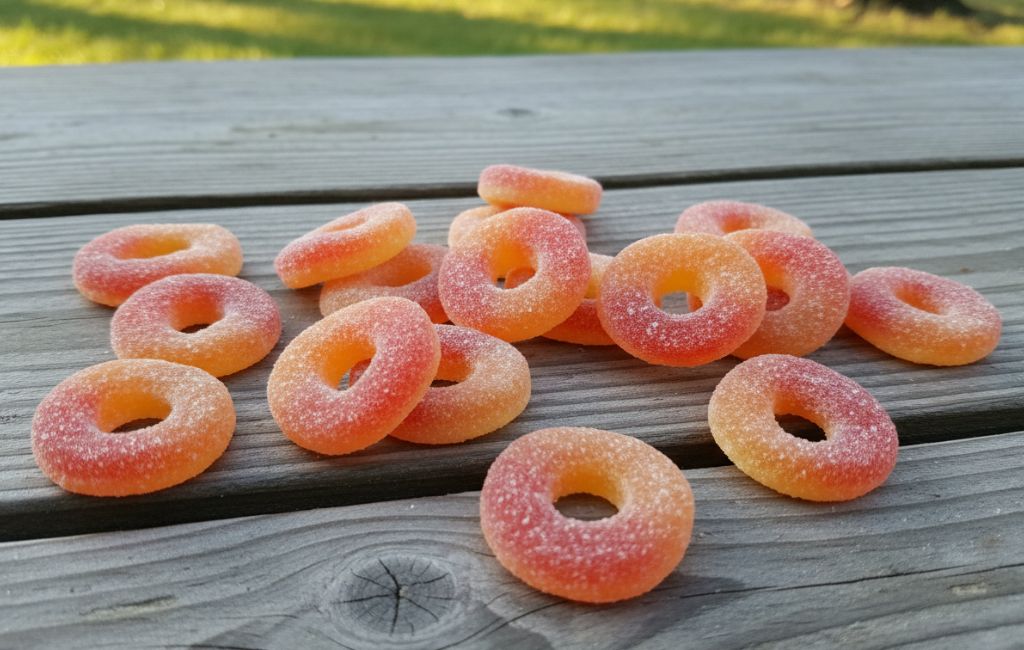 peach ring edibles featured image