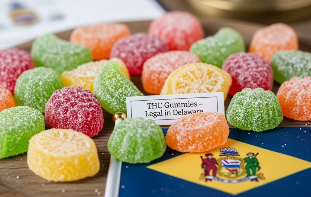 THC gummies legal in Delaware featured image